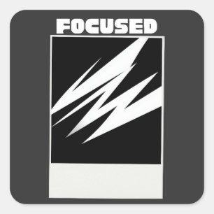 Autocollant Focuse – Style de rue motivationnel mi