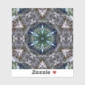 Autocollant Folk Mandala (Feuille)