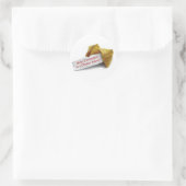 Autocollant Fortune Cookie (Sac)