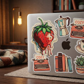 Autocollant Fraise