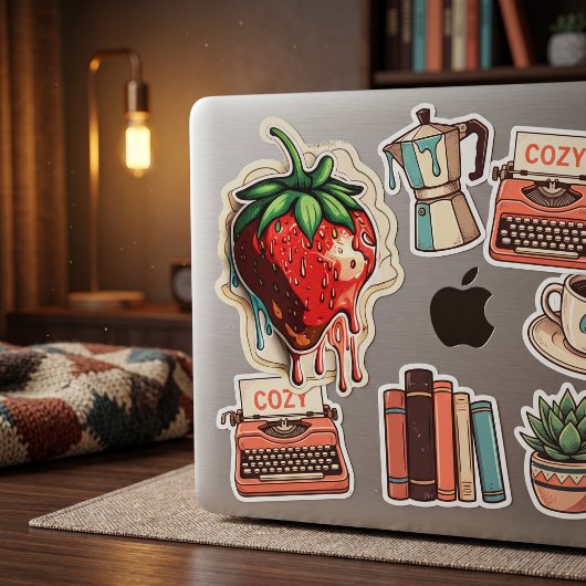 Autocollant Fraise