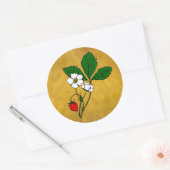 Autocollant Fraise des Bois (Enveloppe)