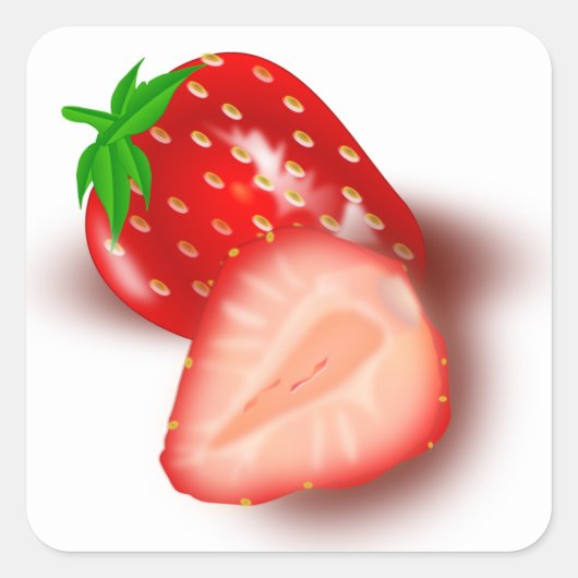 Autocollant Fraises (Devant)