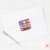 Autocollant français Bulldog (Enveloppe)