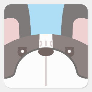 Autocollant français Bulldog