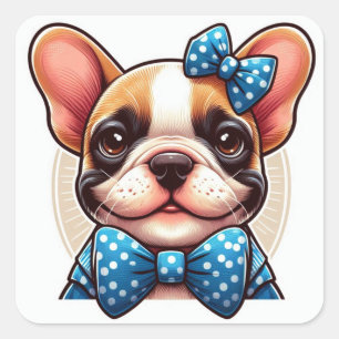 Autocollant français Bulldog