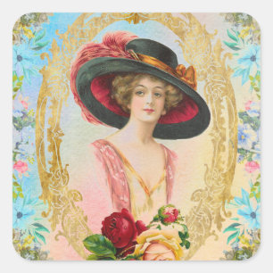 Autocollant français vintage