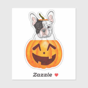Autocollant Frenchie Halloween