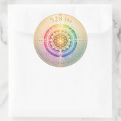Autocollant Fréquence Solfeggio 528 Hz (Sac)