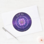 Autocollant Fréquence Solfeggio 639 Hz (Enveloppe)