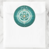 Autocollant Fréquence Solfeggio 852 Hz (Sac)
