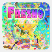 Autocollant Fresno Epoch Hour (Devant)