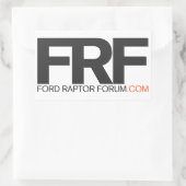 Autocollant FRF Clean (Sac)