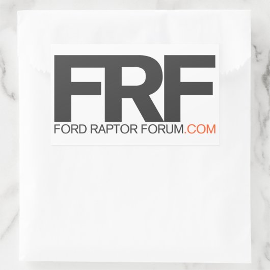 Autocollant FRF Clean (Sac)