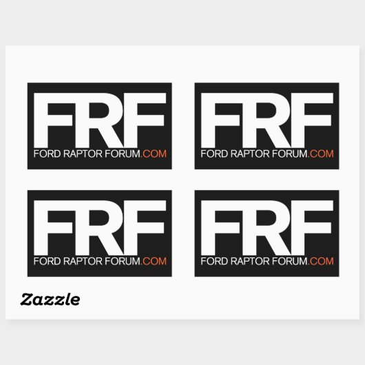 Autocollant FRF Clean (Feuille)