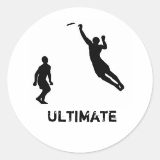 Autocollant frisbee ultime
