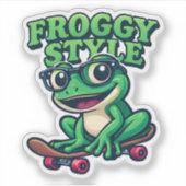 Autocollant Froggy Style (Devant)