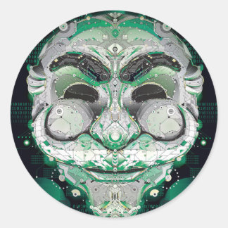 Autocollant Fsociety, brillant