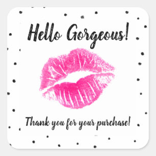 Autocollant fuchsia Flirty de Merci - LipSense