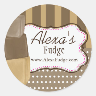 Autocollant Fudge Business