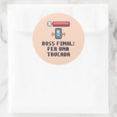 Autocollant Funny Autism Catalan Boss Final (Sac)