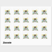 Autocollant Funny Frog (Feuille)