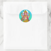 Autocollant Ganesha dansant (Sac)