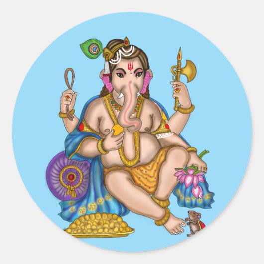 Autocollant Ganesha enfant  (Devant)
