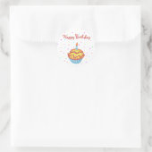 Autocollant Gâteau d'Anniversaire (Sac)