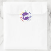 Autocollant Gay Seal of Approval (Sac)
