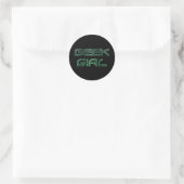 Autocollant geek (Sac)