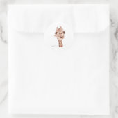 autocollant girafe (Sac)