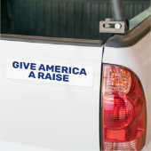 Autocollant Give America A Raise™ (Sur camion)