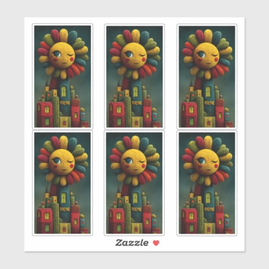 Autocollant GoddessAIArt (Feuille)