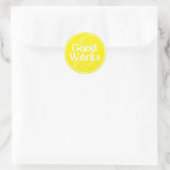 Autocollant Good Works (Sac)