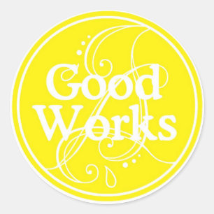 Autocollant Good Works