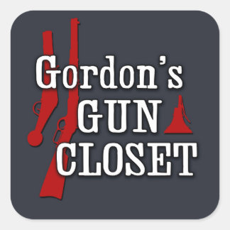 Autocollant Gordon's Gun Closet
