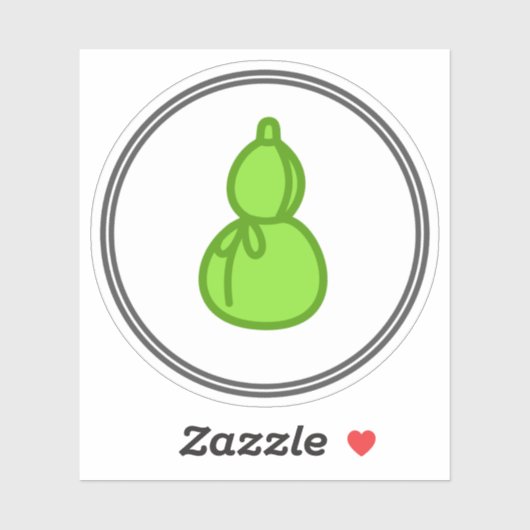 Autocollant Gourd | Collection de crabes de crevet (Feuille)