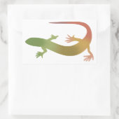 Autocollant Gradient Orange et Green Gecko (Sac)