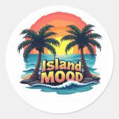 Autocollant Graffiti Island Mood (Devant)