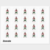 Autocollant graphique argent pelable ITALIE (Feuille)
