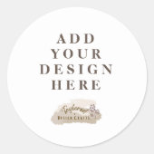 Autocollant graphique classique (Devant)