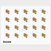 Autocollant graphique Dynamic Silver FLEURS D'OR (Feuille)