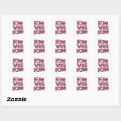 Autocollant graphique ENVISION rose vif (Feuille)