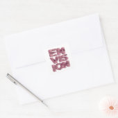 Autocollant graphique ENVISION rose vif (Enveloppe)