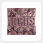 Autocollant graphique FOCUS rose mignon (Devant)