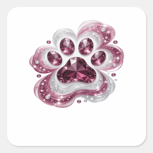 Autocollant graphique Original Silver PINK DIAMOND (Devant)