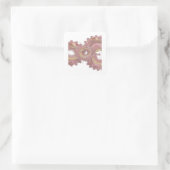 Autocollant graphique ROSE GEAR argent mignon (Sac)