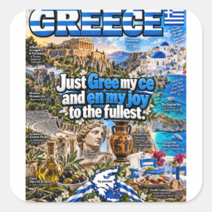 autocollant Grèce