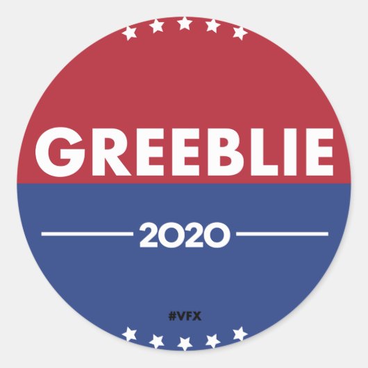 Autocollant Greeblie 2020 (Devant)
